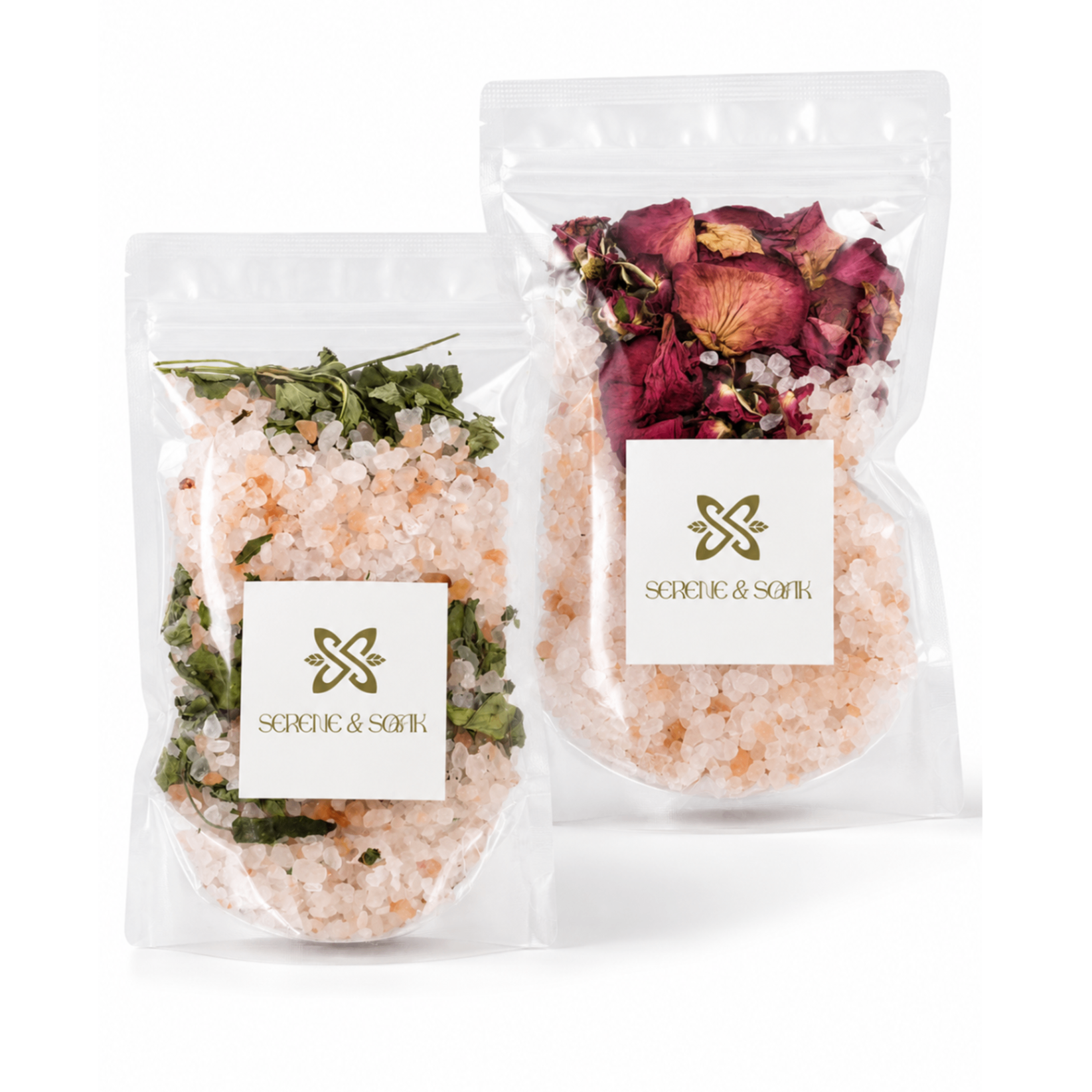 Himalayan Herb & Rose Clear Pouch Set