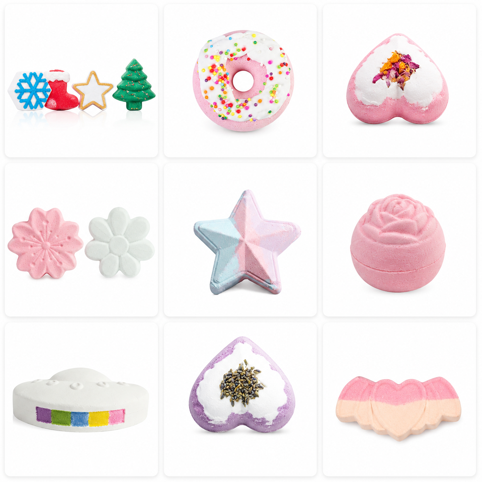 Seasonal Shaped Bath Bomb