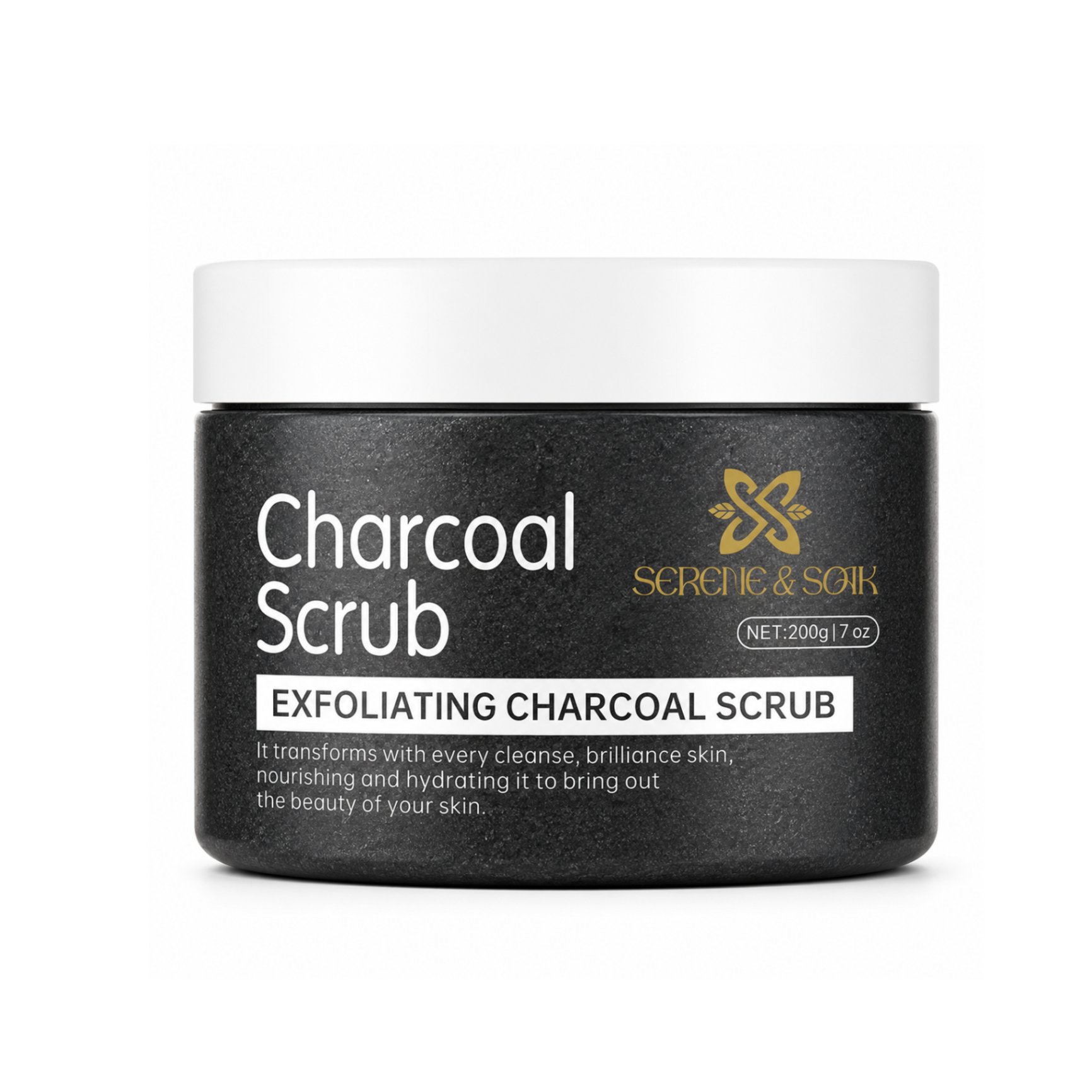 Charcoal Body Scrub