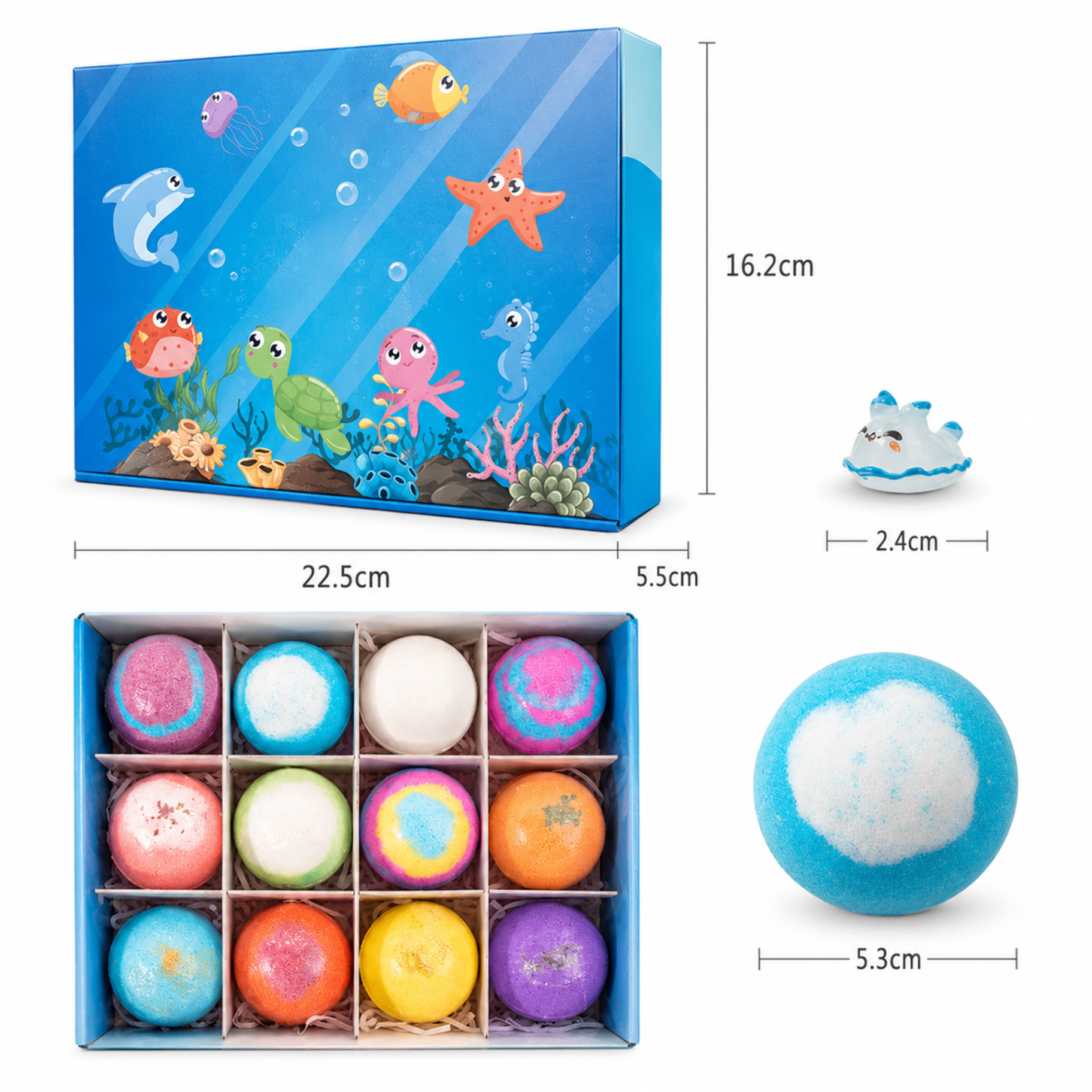Ocean Bath Bomb Gift Set