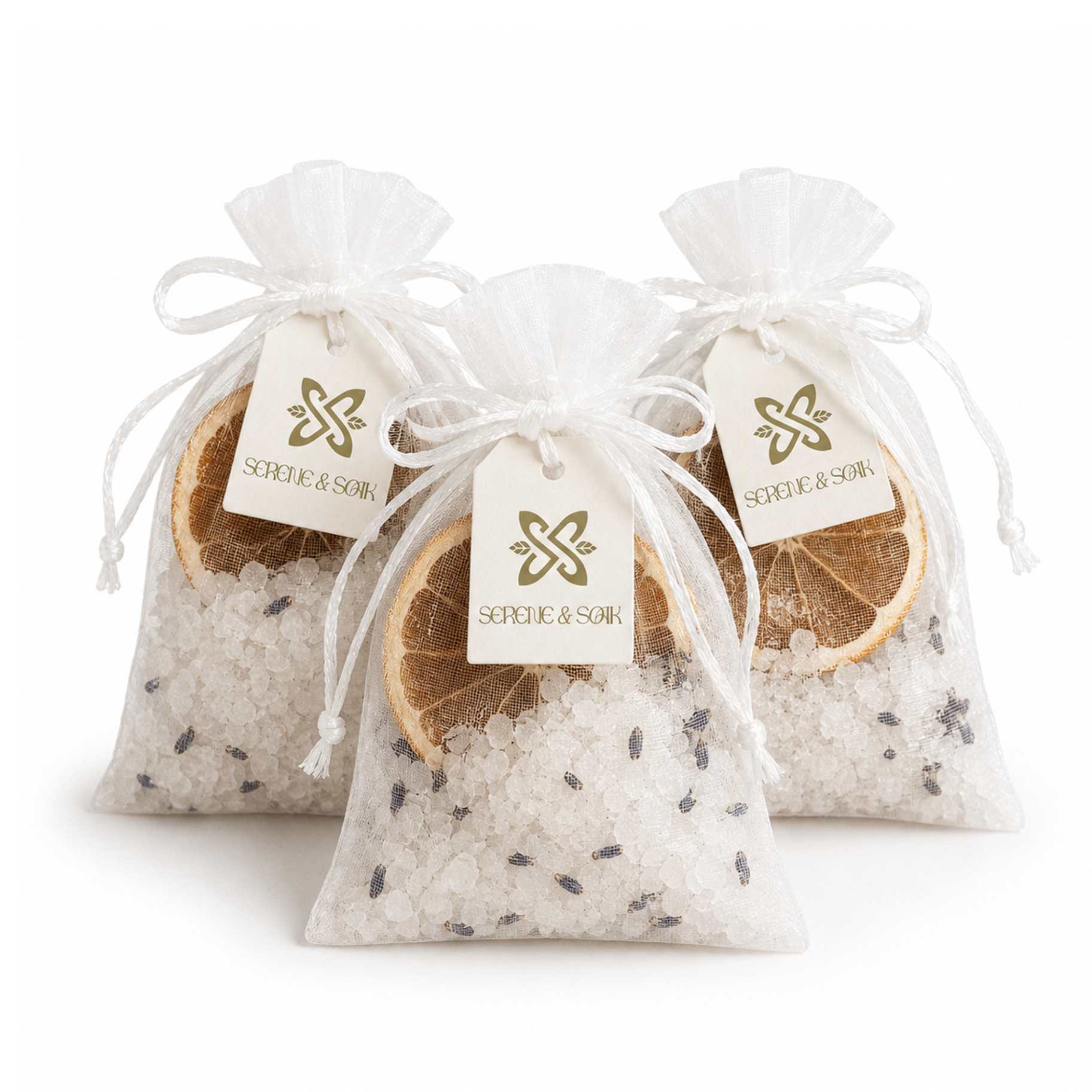 Citrus & Lavender Organza Sachet Trio