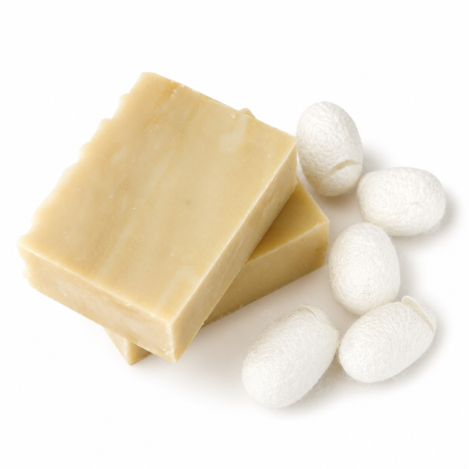 Silk Cocoon Hand-milled Soap