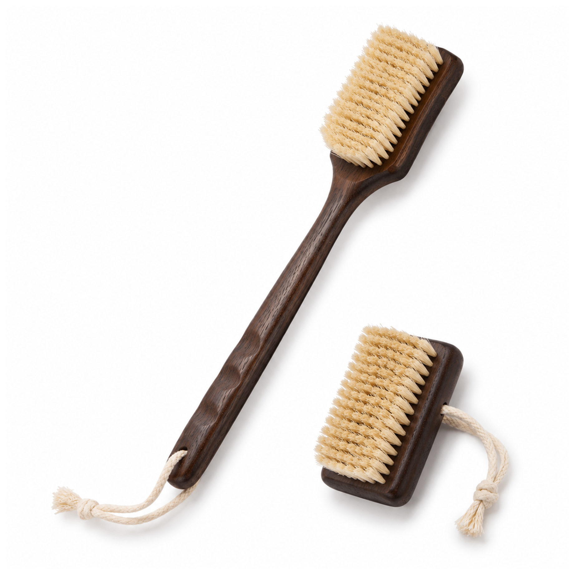 Wooden Back & Body Brush Set