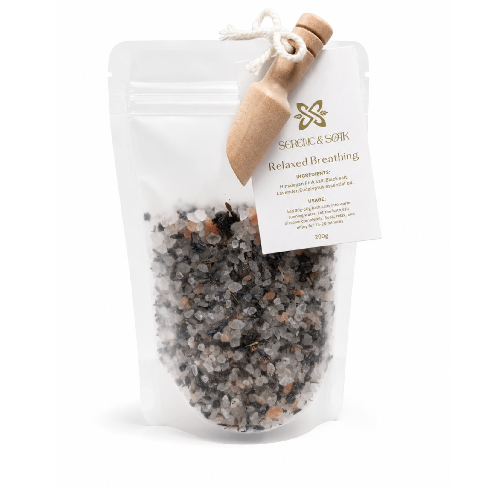 Relaxed Breathing Bath Salt Pouch