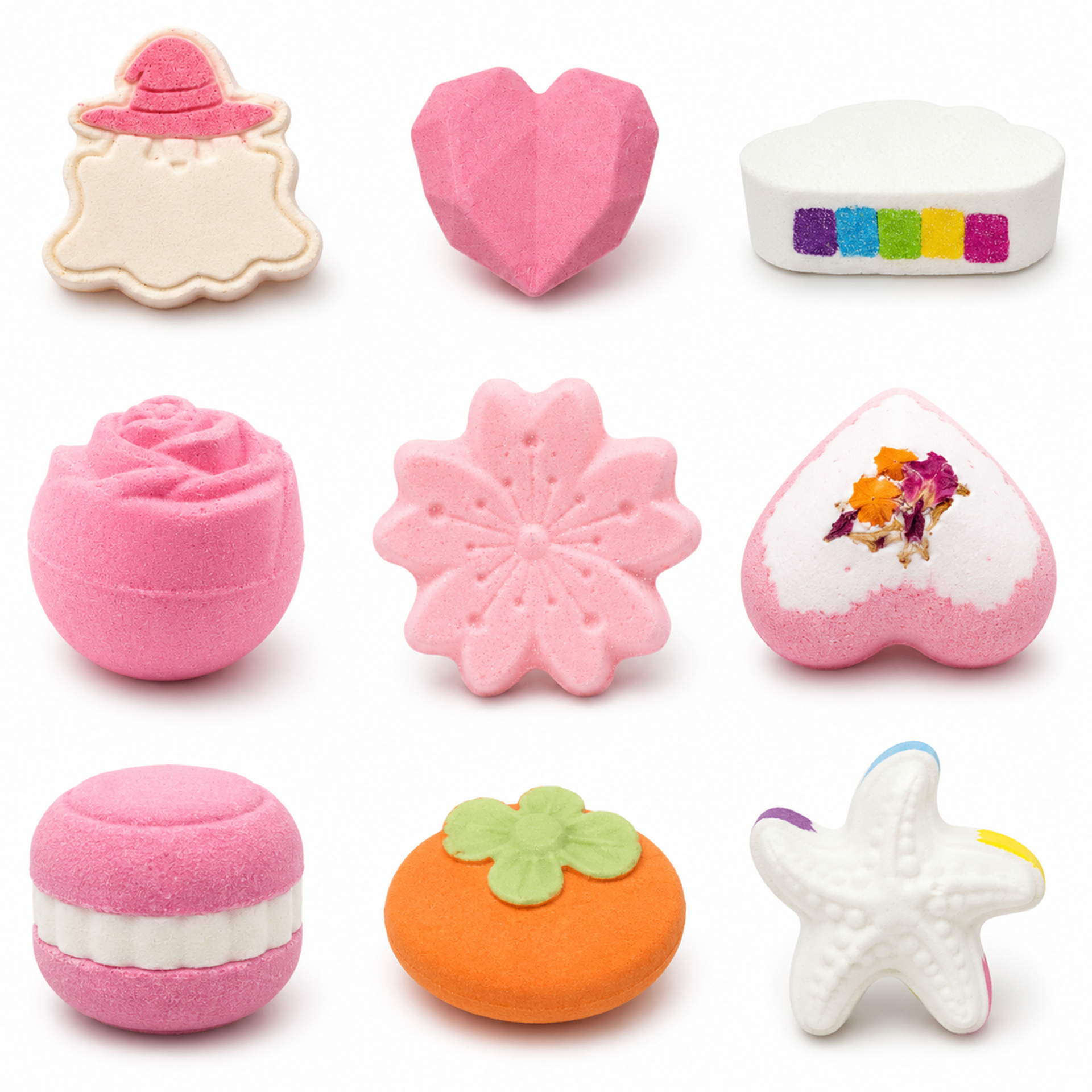 Floral Shaped Bath Bomb